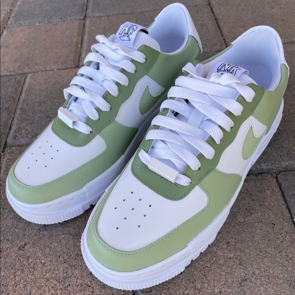 Sage Green Air Force 1 Pixels - Picture 2 of 3